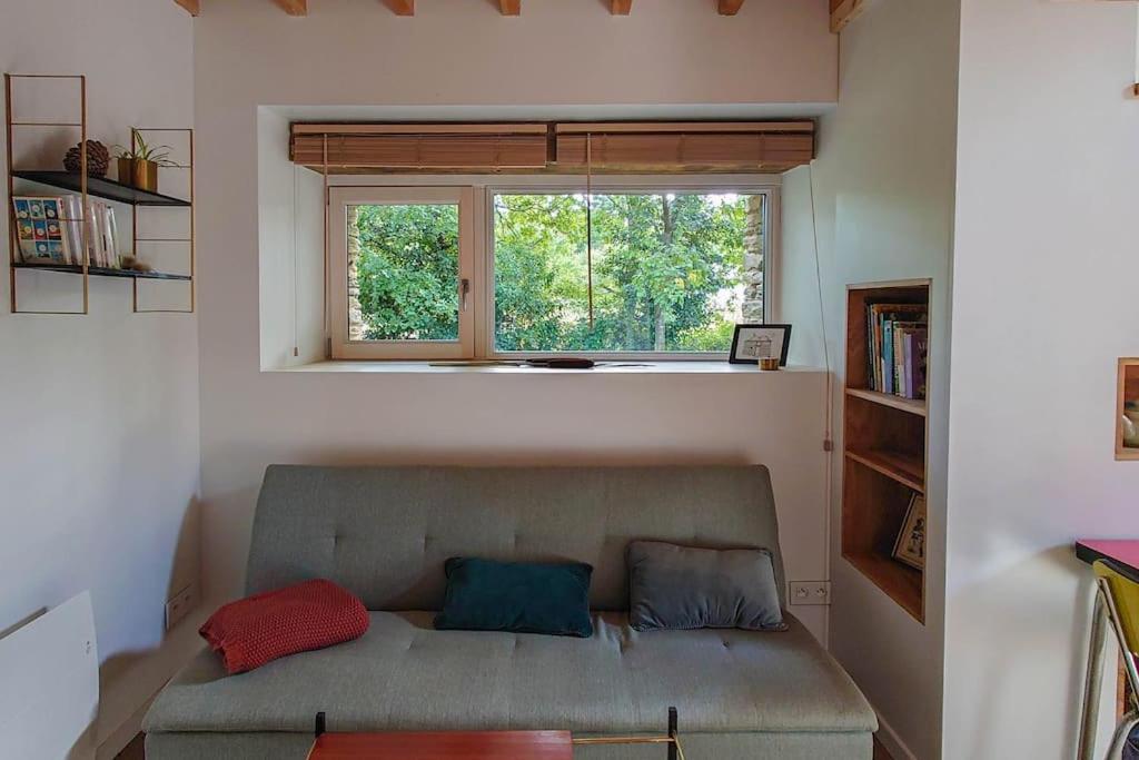 Longere Tinyhouse Avec Son Jardin-Foret Saint-Just  Buitenkant foto